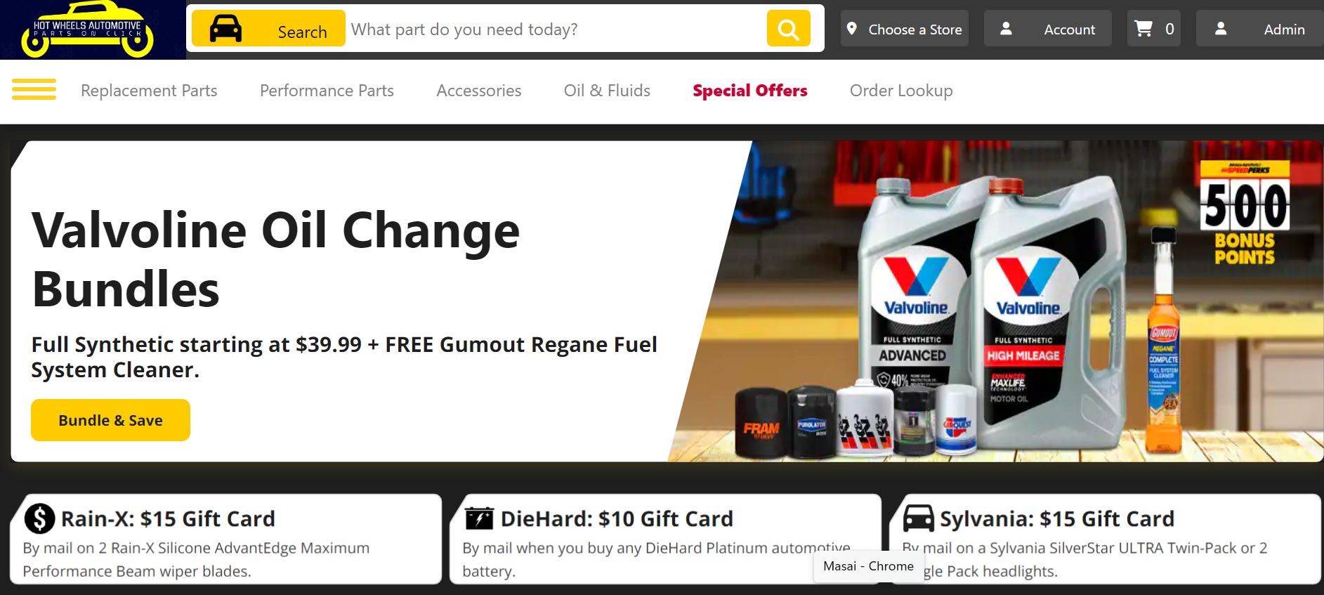 Advacnce Auto Parts